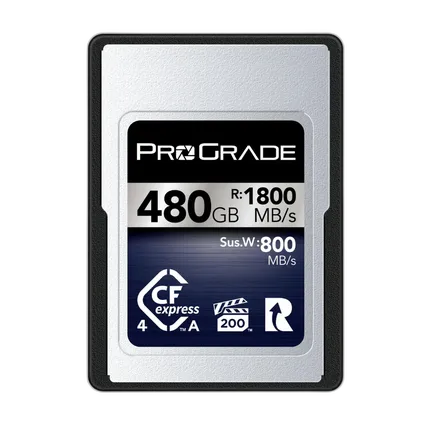 ProGrade Digital 480GB CFexpress 4.0 VPG 200 Type A  Memory Card
