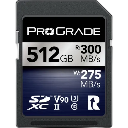 ProGrade Digital 512GB SDXC UHS-II V90 Memory Card