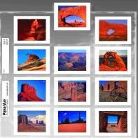 Pana-Vue 6x6-12 Slide Pages (100 Pack) 0