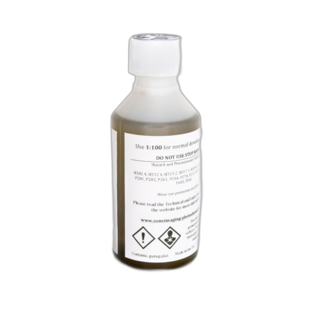 Zone Imaging LTD 510 Pyro Film Developer bottle detail