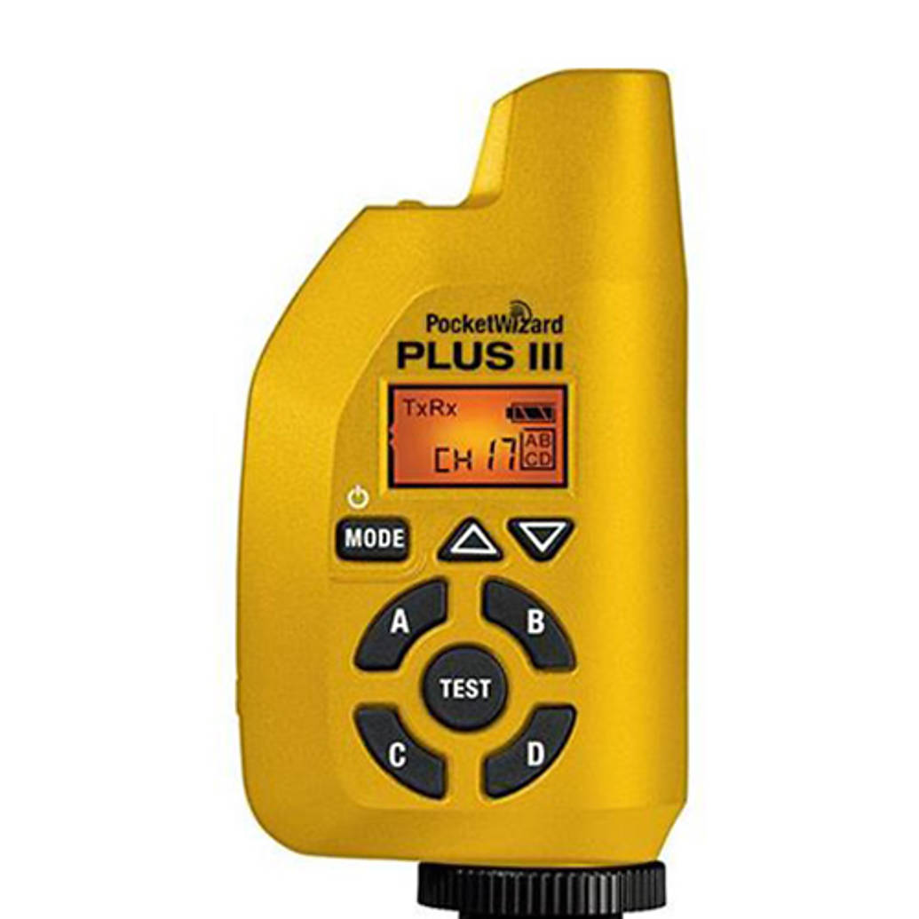 Pocket Wizard - Plus III Yellow Transceiver