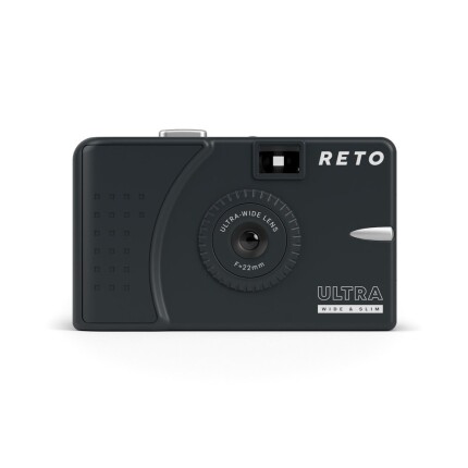 RETO ULTRA WIDE  and  SLIM Film camera w/ 22mm lens - Charcoal