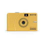 RETO ULTRA WIDE  and  SLIM Film camera w/ 22mm lens - Yellow