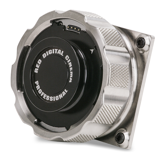 red camera lens mount