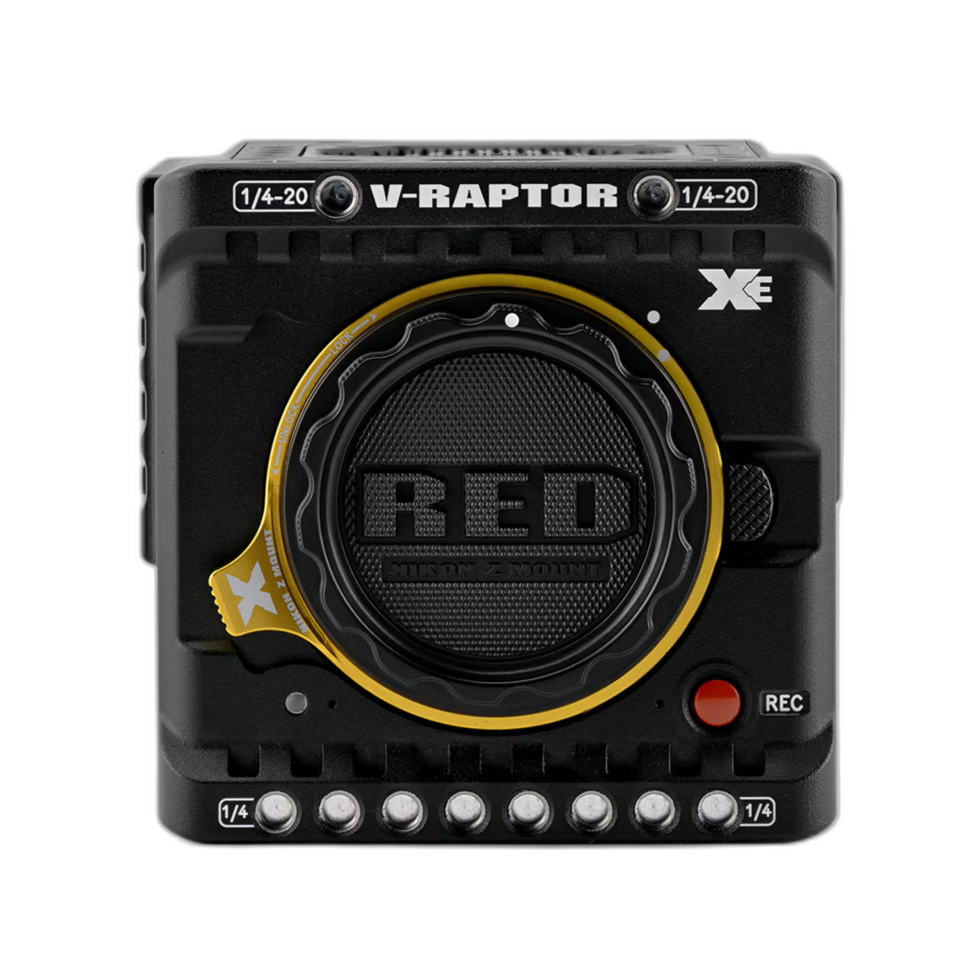 RED V-RAPTOR XE Cine Essentials Pack Nikon Z side view