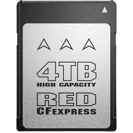 RED DIGITAL CINEMA 4TB PRO CFexpress 2.0 Type B Memory Card