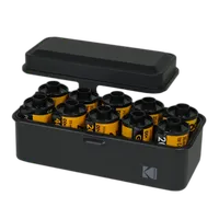 Kodak steel 120/135 film case w/ black lid and black body 4