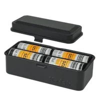 Kodak steel 120/135 film case w/ black lid and black body 5