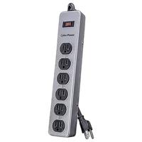 CyberPower CSB606M Surge Protector 6-Outlet 6Ft 900 Joules Metal Housing 2