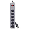 CyberPower CSB606M Surge Protector 6-Outlet 6Ft 900 Joules Metal Housing