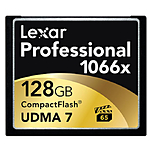 Lexar 128GB Professional 1066x Compact Flash Card