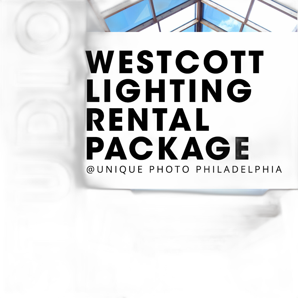 Westcott Lighting Philadelphia Studio Rental Package for Half Day
