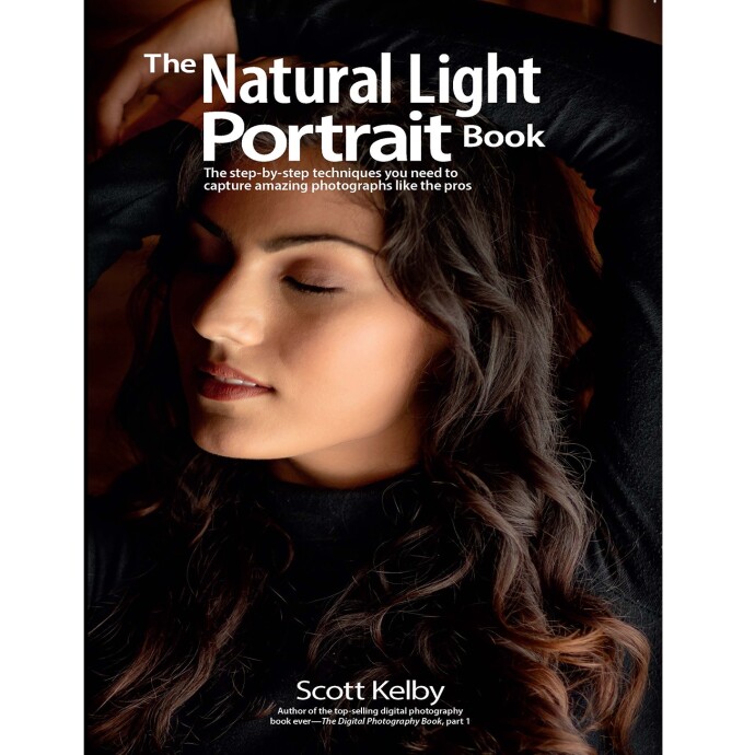 Mastering the Natural Light Portrait by Scott Kelby - Rocky Nook book cover