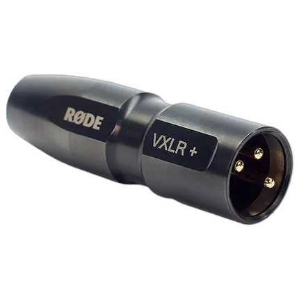 Rode VXLR Plus - 3.5mm to XLR Adapter with Power Converter