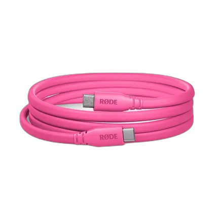 Rode SC17 USB-C to USB-C Cable - Pink- 4.9FT