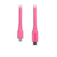 Rode SC19 USB-C to Lightning Cable - Pink - 4.9FT 1