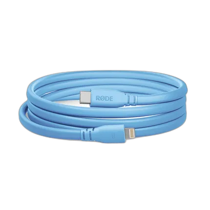 Rode SC19 USB-C to Lightning Cable - Blue - 4.9FT