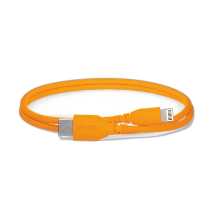 Rode SC21 Lightning to USB-C Cable - Orange - 11.8IN