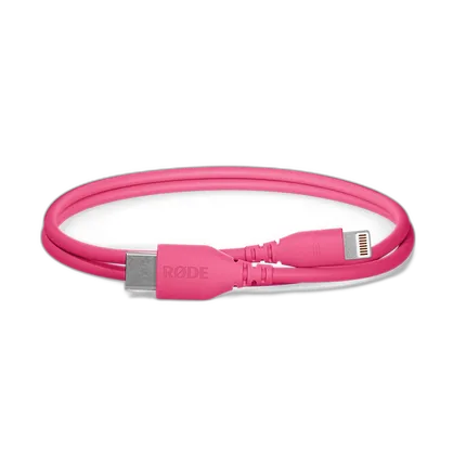 Rode SC21 Lightning to USB-C Cable - Pink - 11.8IN
