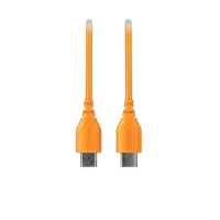 Rode SC22 USB-C to USB-C Cable - Orange - 11.8IN 1