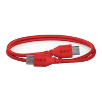 Rode SC22 USB-C to USB-C Cable - Red - 11.8IN 0