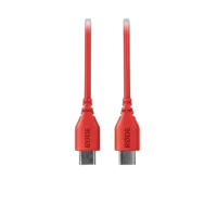 Rode SC22 USB-C to USB-C Cable - Red - 11.8IN 2