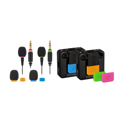 RODE Lavalier GO 2個セット Rode Colors 2 Set for Wireless GO Lavalier GO and SmartLav+