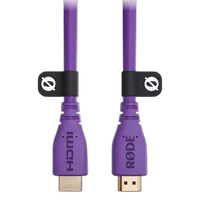 RODE HDMI 2.0 Cable - 4.9ft Purple 1