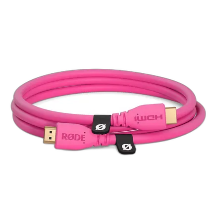 RODE HDMI 2.0 Cable - 4.9ft Pink