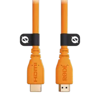 RODE HDMI 2.0 Cable - 4.9ft Orange 1