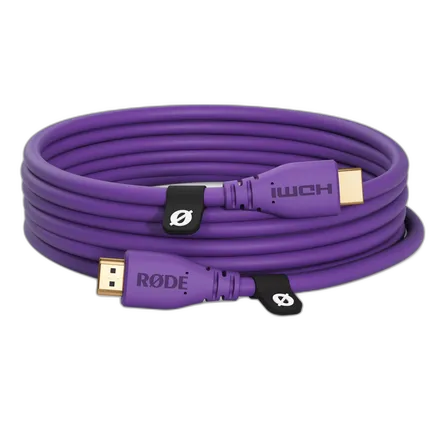 RODE HDMI 2.0 Cable - 9.8ft Purple