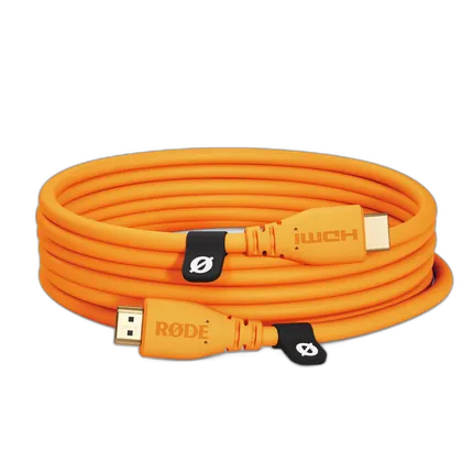 RODE HDMI 2.0 Cable - 9.8ft Orange