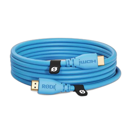 RODE HDMI 2.0 Cable - 9.8ft Blue