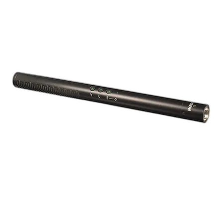 Rode NTG4+ Shotgun Mic w/Digital Switches and Built-In Rechargeable Battery