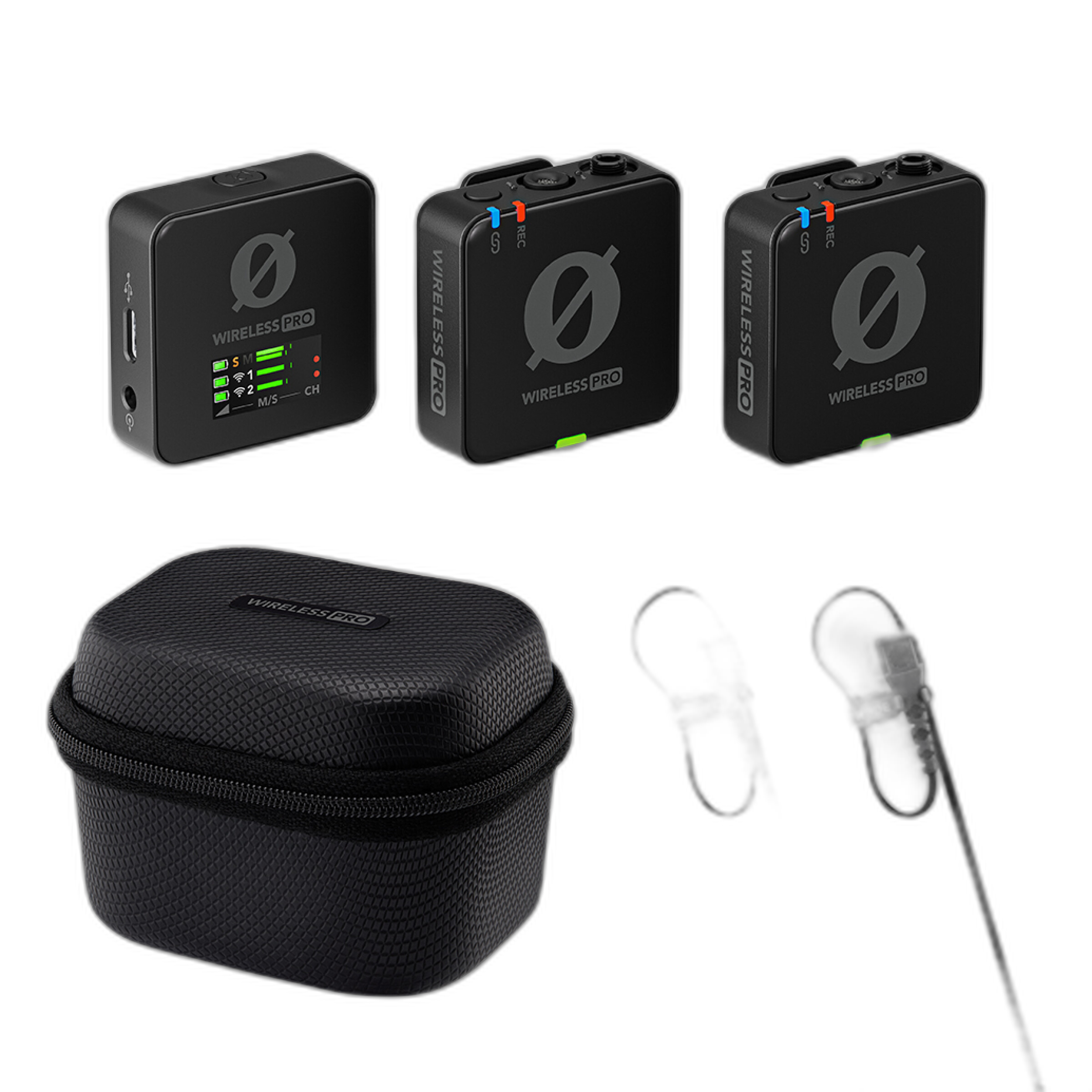 RODE Wireless PRO +Lavalier GO×２+invisiL Rode Wireless Pro 2-Person Wireless Lavalier System
