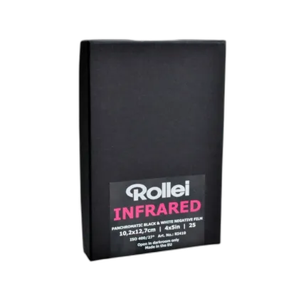 ROLLEI INFRARED ISO 400 4X5/25