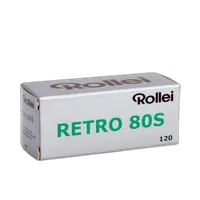 Rollei Retro 80S Black and White Negative Film (120 Roll Film) 0