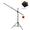 RPS 6ft Black Boom Stand With Boom Arm And Sand Bag Counter Weight
