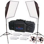RPS Studio RS-4075 Dual Dleuxe Hyrid 20x20 Inch Folding Softbox Kit