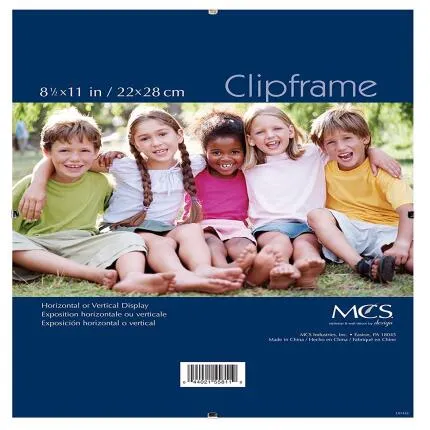 Saflin Glass Clip Frame (8.5x11in)