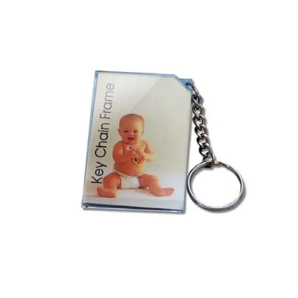 Saflin Acrylic Photo Keychain 2in x 3in