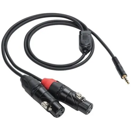 Samson Tourtek Pro 9 Breakout Cable - 1/8 TRS to Dual XLR Female