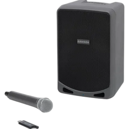 Samson Expedition XP106w Portable PA System with Wireless Handheld Mic