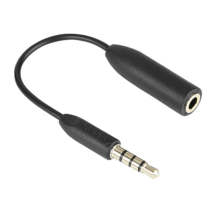 Saramonic SR-UC201 3.5mm TRS Female to 3.5mm TRRS Male Adapter Cable