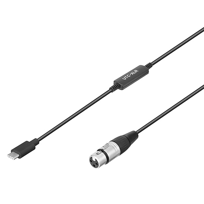 Saramonic UTC-XLR Female XLR to USB Type-C Microphone Interface Cable  19.7FT, Cables and Connectors