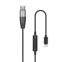 Saramonic LC-XLR Female XLR to Lightning Microphone Adapter Cable (19.7) 0