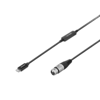 Saramonic LC-XLR Female XLR to Lightning Microphone Adapter Cable (19.7) 1