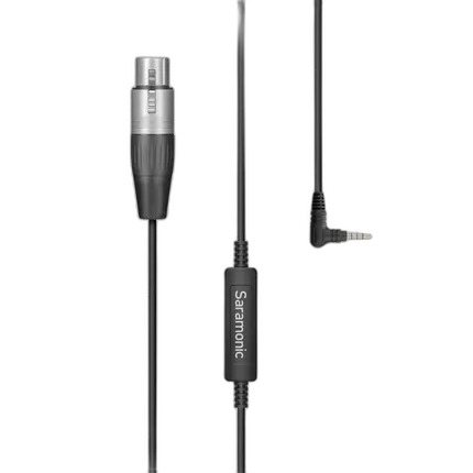 Saramonic SR-XLR35 XLR Female to 3.5mm TRRS Mic Cable (19.7)