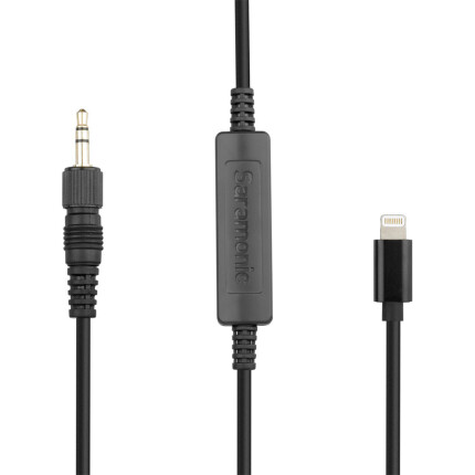 Saramonic LC-C35 Locking 3.5mm Connector to Apple-Certified Lightning Output