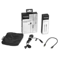 Saramonic LavMicro U1A Clip-On Lavalier Mic with Lightning Connector Cable 6 1
